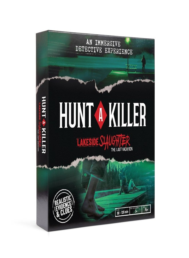 Hunt A Killer: Lakeside Slaughter - Immersive Murder Mystery Game, Interactive Crime Solving Experience, 90-120 Min Playtime, 1+ Players, Ages 14+ - Image 1