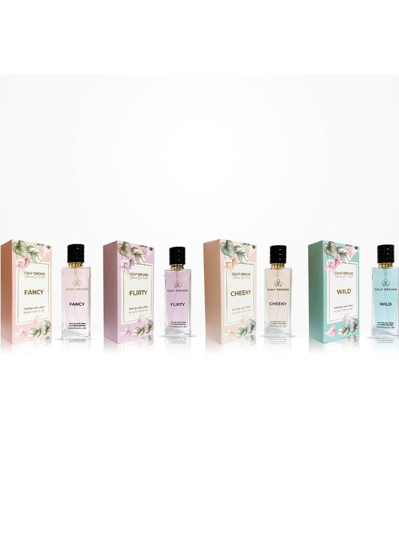 جولف أوركيد معطر شعر 4 قطعه - Image 1