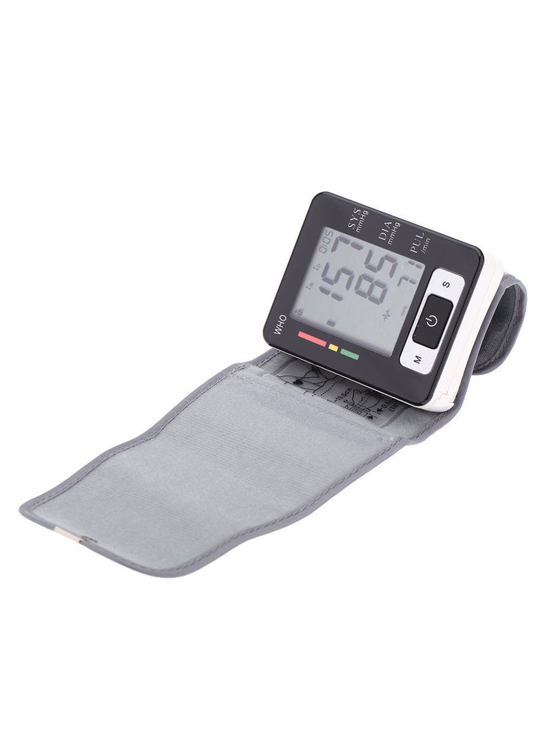 Generic - Portable Wrist Sphygmomanometer for Home Use with 90 Measurement Memory Function, Adjustable Cuff Blood Pressure Monitor. - Image 1