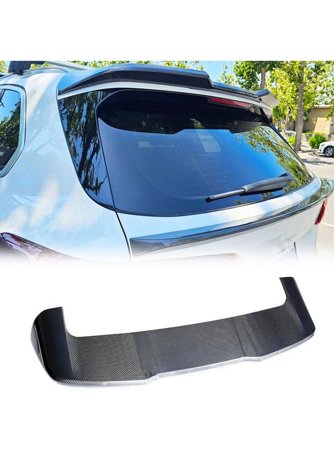 MCARCAR KIT Carbon Fiber Roof Spoiler Compatible with 2019-2025 BMW G05 X5 Customized Rear Roof Window Top Wing Lip (Not Fits X5M/M Competition) - Image 1