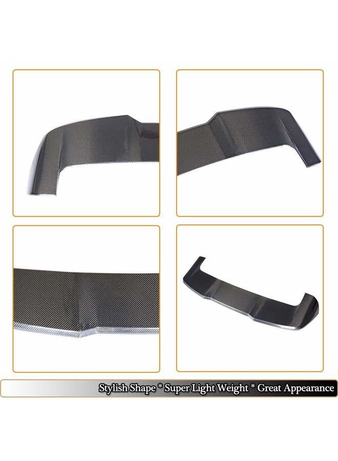 MCARCAR KIT Carbon Fiber Roof Spoiler Compatible with 2019-2025 BMW G05 X5 Customized Rear Roof Window Top Wing Lip (Not Fits X5M/M Competition) - Image 5