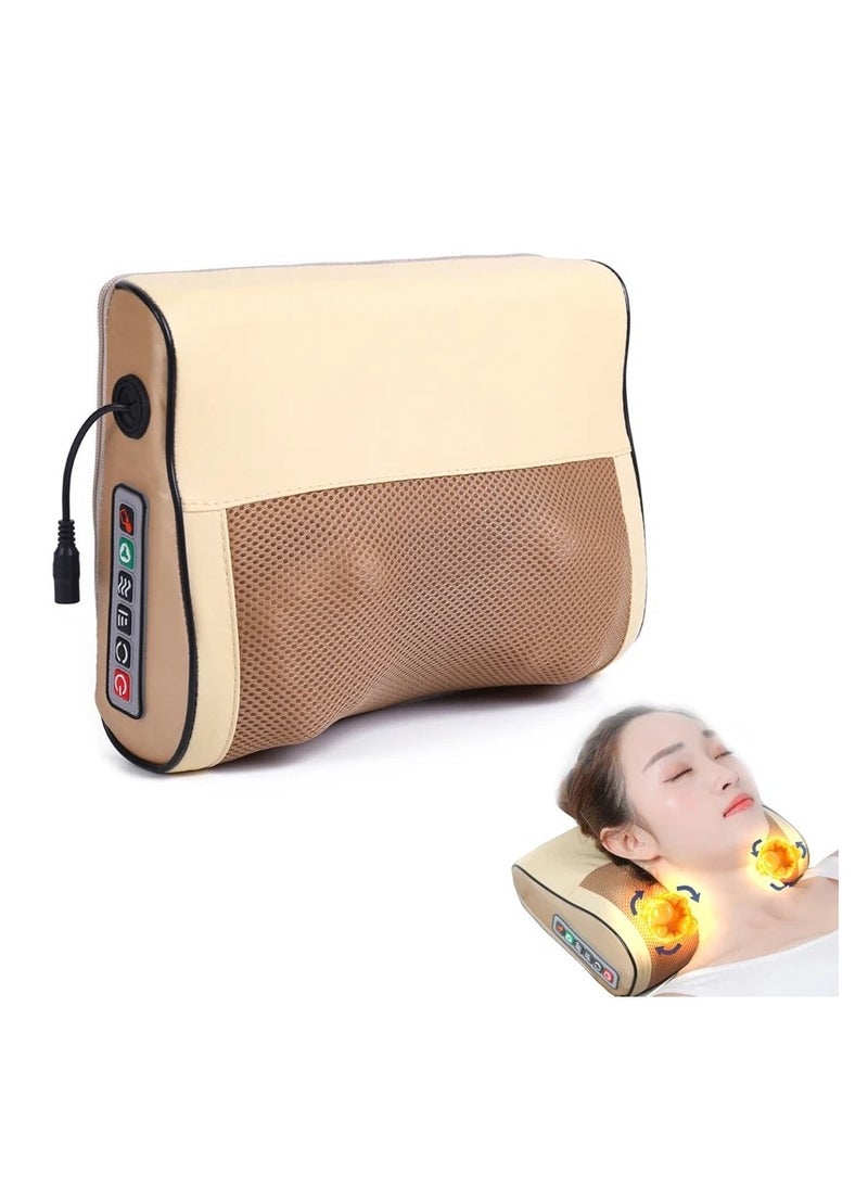 Back Neck Massager Infrared Heating Electric Shoulder Foot Massage Pillow Deep Tissue Kneading For Waist Legs Shoulder Women Men - Image 1