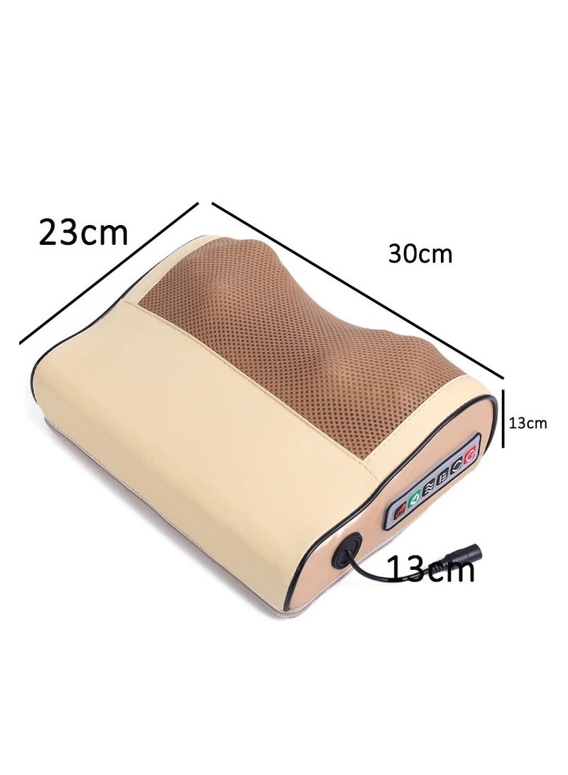 Back Neck Massager Infrared Heating Electric Shoulder Foot Massage Pillow Deep Tissue Kneading For Waist Legs Shoulder Women Men - Image 3