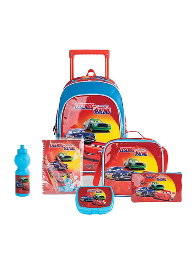 Trucare 6 In 1 Disney Cars Legends Of Racing Trolley Box Set, 16 inches