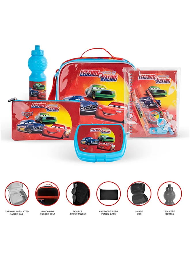 Trucare 6 In 1 Disney Cars Legends Of Racing Trolley Box Set, 16 inches