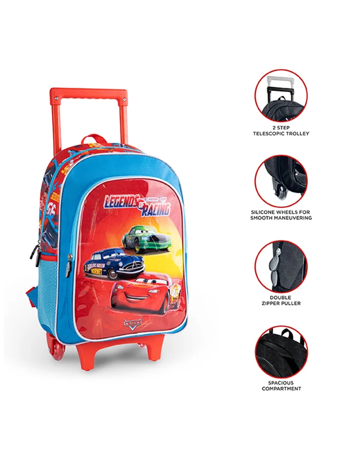 ترو كير 6 In 1 Disney Cars Legends Of Racing Trolley Box Set, 16 inches