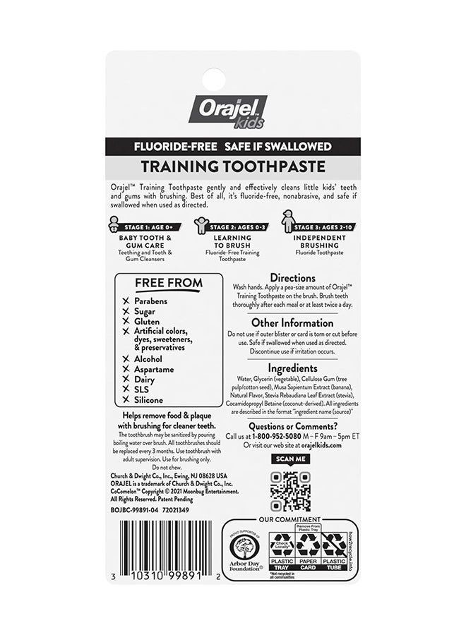 Orajel Cocomelon Toddler Training Pack 1.0Oz Paste With Manual Brush - Image 2