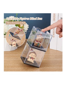Excefore 2 Pack Minifigure Display Case, Dustproof Acrylic Minifigure Display Cases, Suitable for Collection Models Minifigures, Bricks Blocks Toys (5*5*5cm)  - Image 4