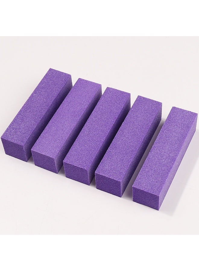 Generic Natural Pink Nail Buffing Block - 4-Sided Nail Care Tool for Professional Manicure, Buffing, and Pedicure Polishing  - Image 1