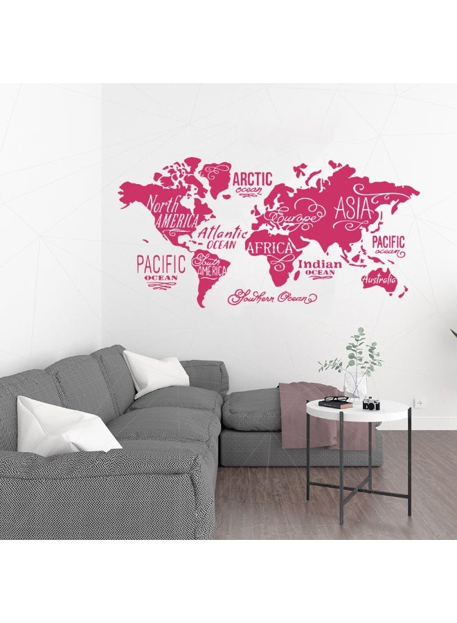 MAXPIX LLC MAXPIX- World Map Wall Vinyl Decal Sticker for Living Room, Bedroom, Nursery, Office - Image 3