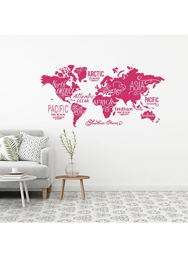 MAXPIX LLC MAXPIX- World Map Wall Vinyl Decal Sticker for Living Room, Bedroom, Nursery, Office - Image 4