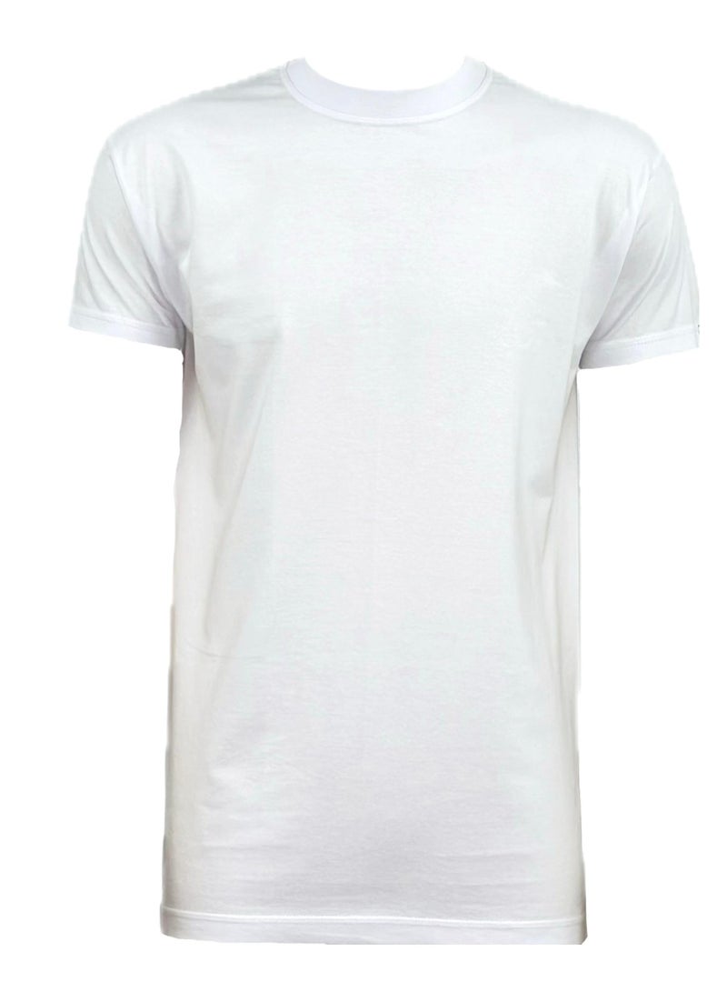 Crew Neck Comfortable Undershirt For Mens