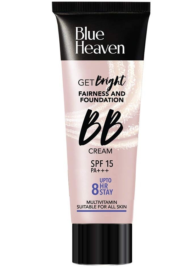 Blue Heaven Blue Matte Full Coverage Bb Cream For All Skin Types Honey Medium 301 30 Gm Pack Of 1 - Image 1