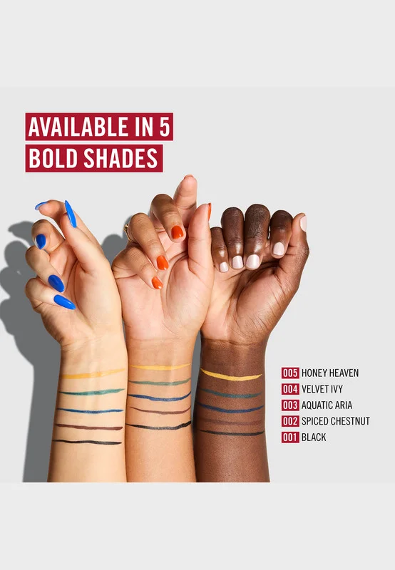 Rimmel London  Wonder'Ink Precision Eyeliner Pen - 004 - Velvet Ivy, 1ml for Women | Best Price UAE