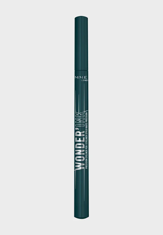 RIMMEL LONDON Wonder'Ink Precision Eyeliner Pen - 004 - Velvet Ivy, 1ml