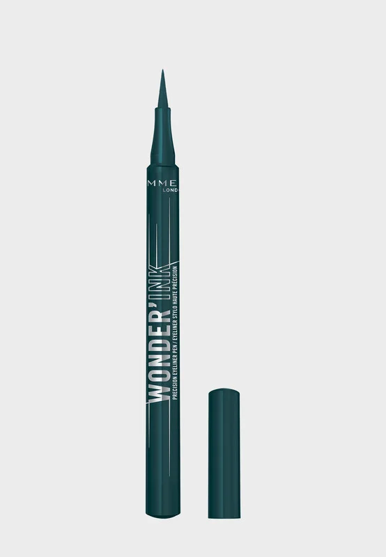 RIMMEL LONDON Wonder'Ink Precision Eyeliner Pen - 004 - Velvet Ivy, 1ml