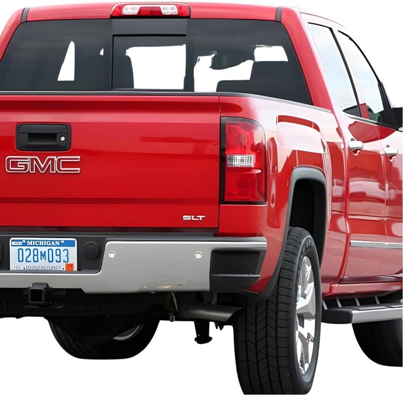SLT 2-PC Silver Nameplate Emblem for GMC Yukon & Sierra - Image 3