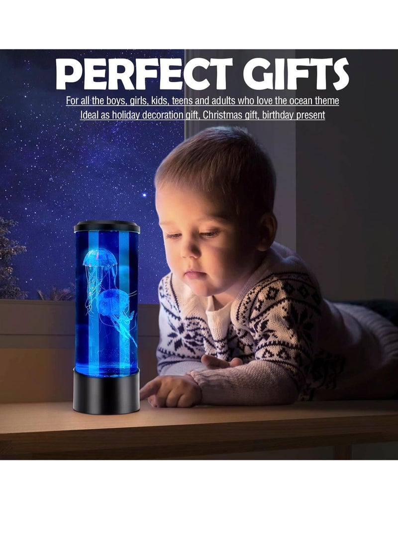 Jellyfish Lava Aquarium Lamp With Colour Changing LED Light - Image 5