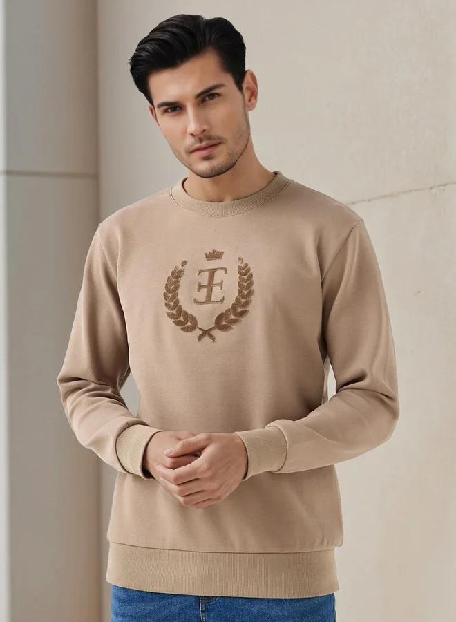 إمبيرور سويت شيرت رجالي قطن مريح بقصة واسعة