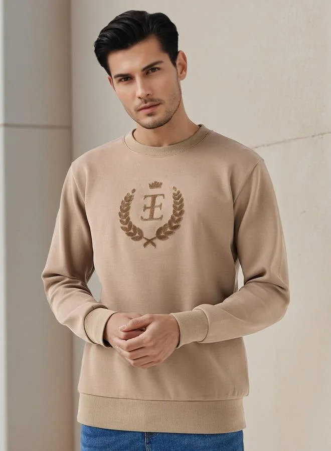 إمبيرور سويت شيرت رجالي قطن مريح بقصة واسعة