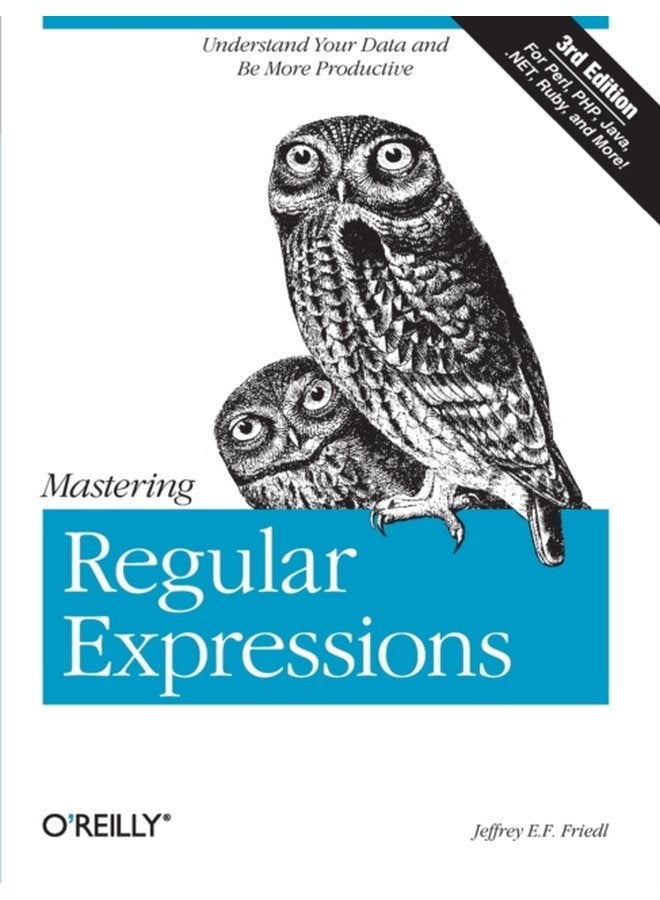 Mastering Regular Expressions 3e - Paperback