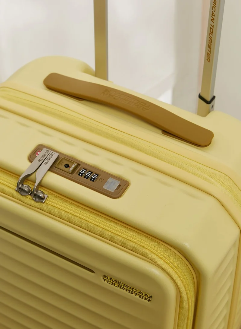 امريكان توريستر Frontec Spinner 54 Cm Hard Cabin Expandable Suitcase Luggage Trolly Bag