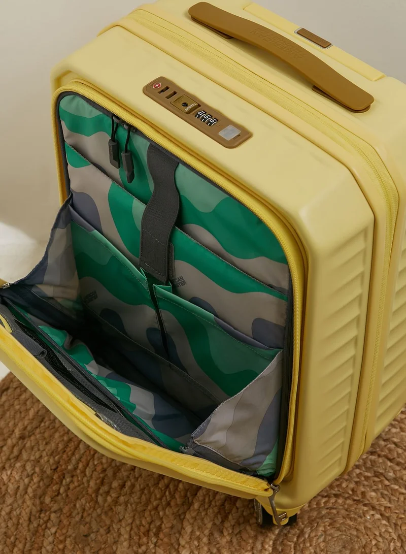 امريكان توريستر Frontec Spinner 54 Cm Hard Cabin Expandable Suitcase Luggage Trolly Bag