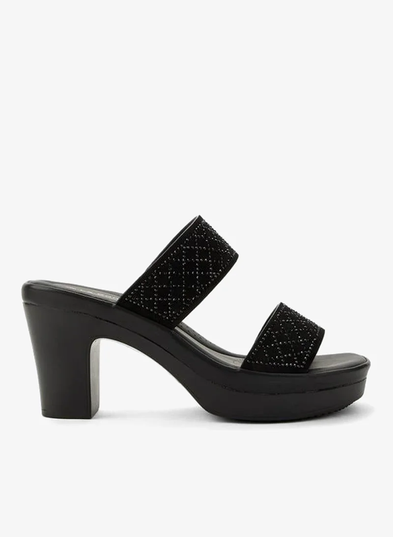 Le Confort two strap embellished sandal Ramadan Collection