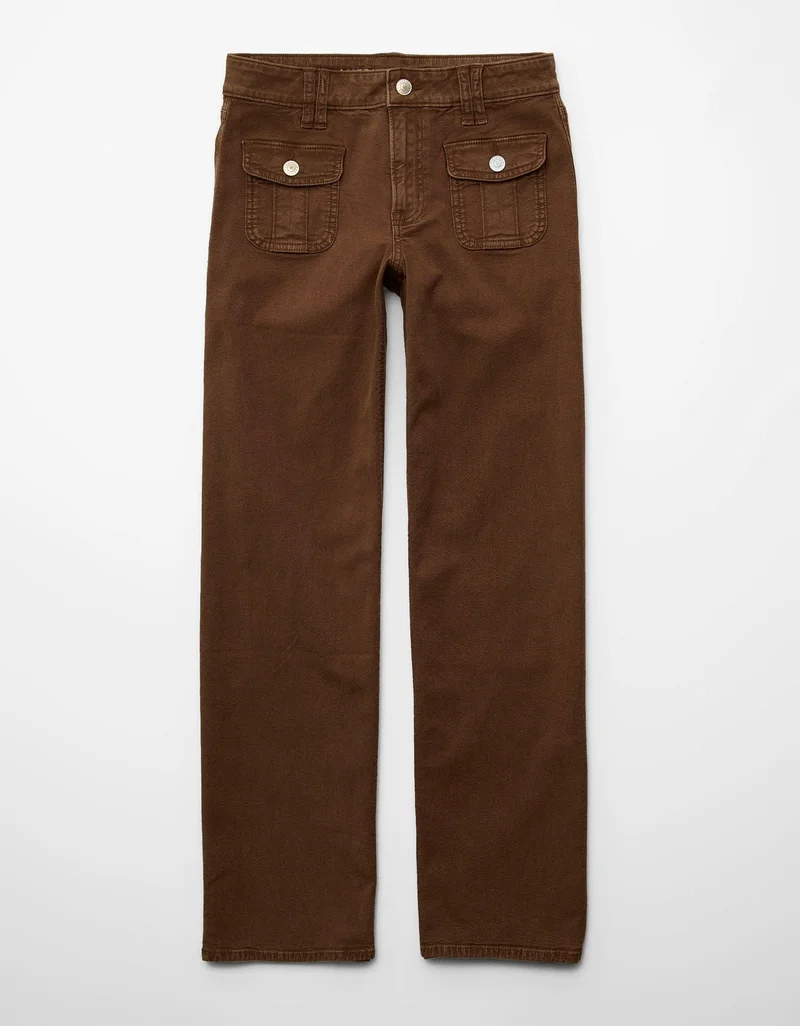American Eagle  AE Stretch Low-Rise Flare Pant for Women | Best Price UAE