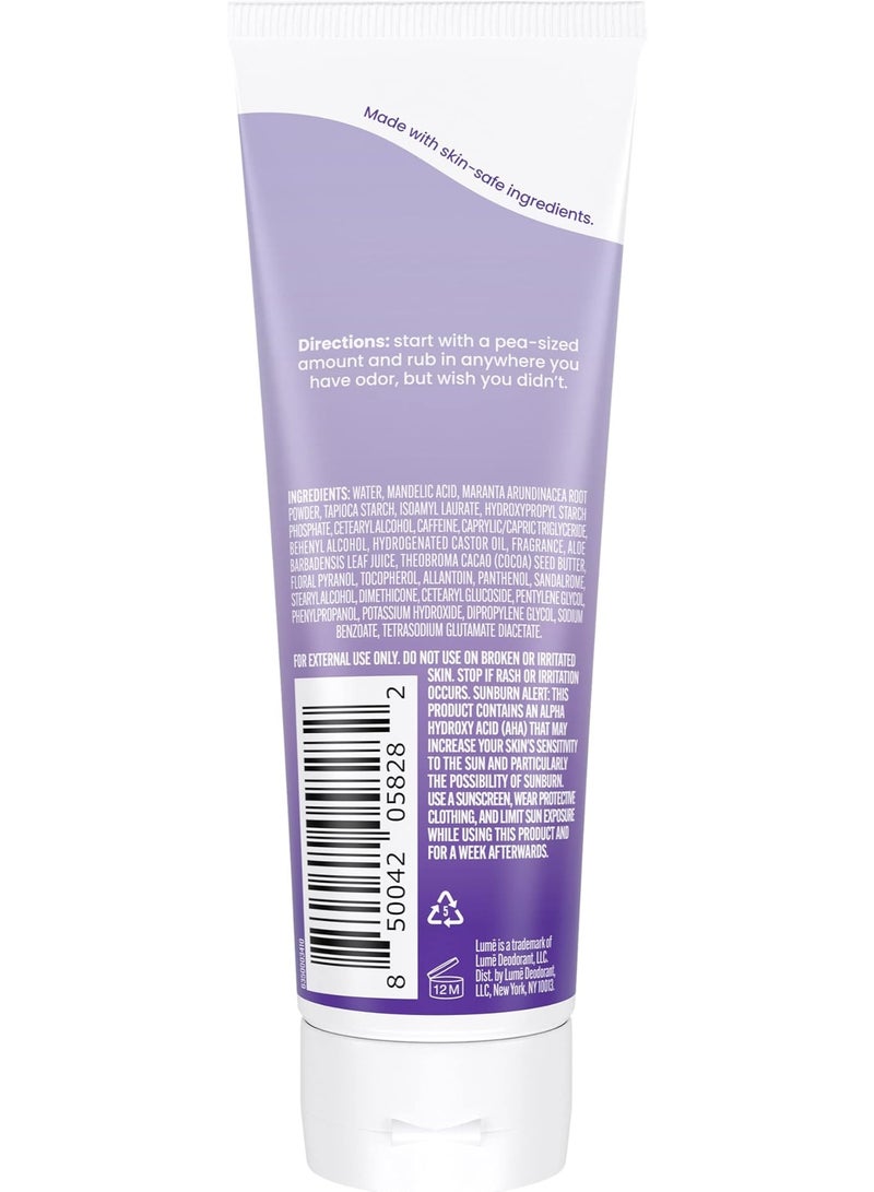 لومي مزيل عرق للجسم بالكامل من Lume كريم غير مرئي في عبوة أنبوبية مع حماية من الروائح لمدة 72 ساعة - Image 2