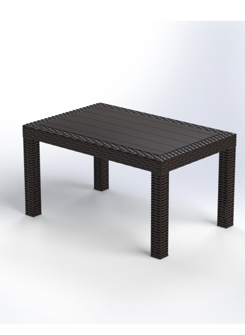 3MPlast - Havana Sofa 4-Seater Set, Rattan Modern Outdoor Furniture, with Comfort Cushion & Coffee table - Image 1
