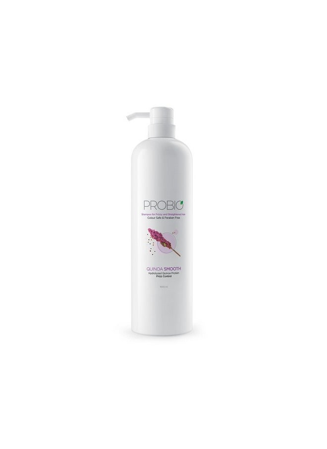 Farming Drop - Probio Quinoa Smooth Shampoo (1000ml) and Probio Quinoa Smooth Mask (500 g) | Colour Safe & Paraben Free | with Hydrolyzed Quinoa Protein - Image 1