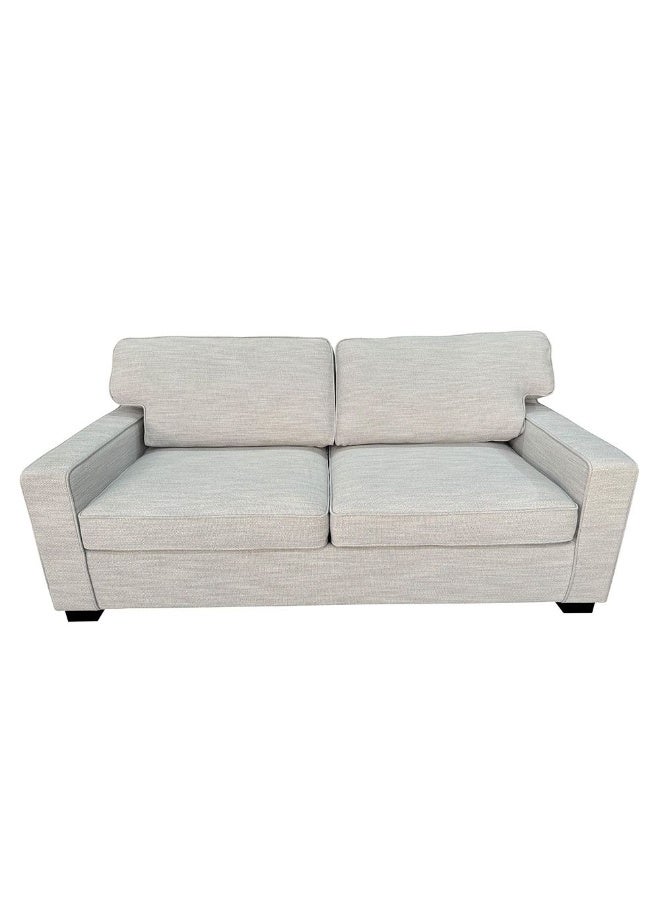 SYNERGY Synergy Fabric Sofa With Pull Out Bed Fabric Sofa Bed | Convertible Sleeping Sofabed (Mattress not Included) | Comfortable Living Room Furniture L181xW91xH83cm - Grey  - Image 2