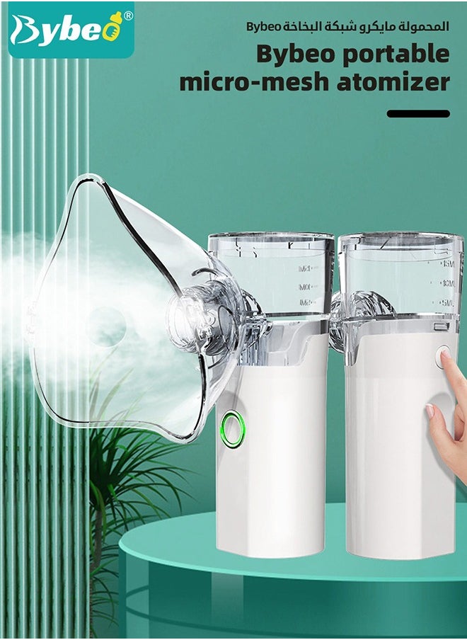 Household Nebulizer, Mini Vaporizers With 2 Modes, Portable Steam Inhaler