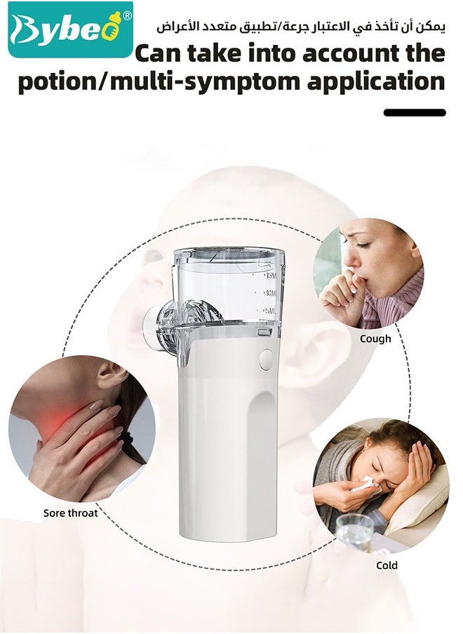 Household Nebulizer, Mini Vaporizers With 2 Modes, Portable Steam Inhaler