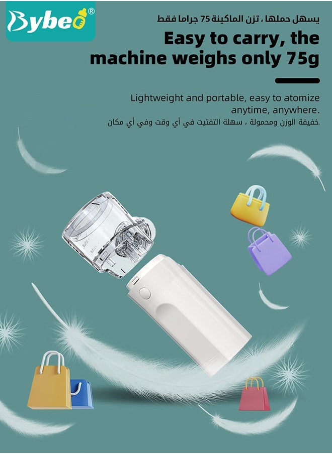 Household Nebulizer, Mini Vaporizers With 2 Modes, Portable Steam Inhaler