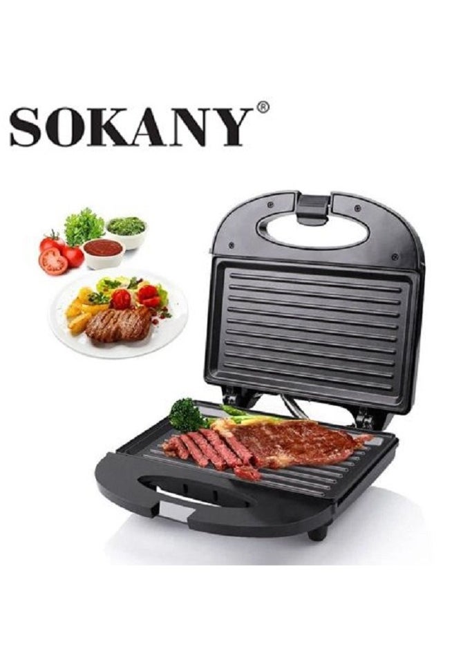sokany - Sandwich Maker/Double Side Heating/Non-Stick Coating-700W(sk-08090) - Image 1