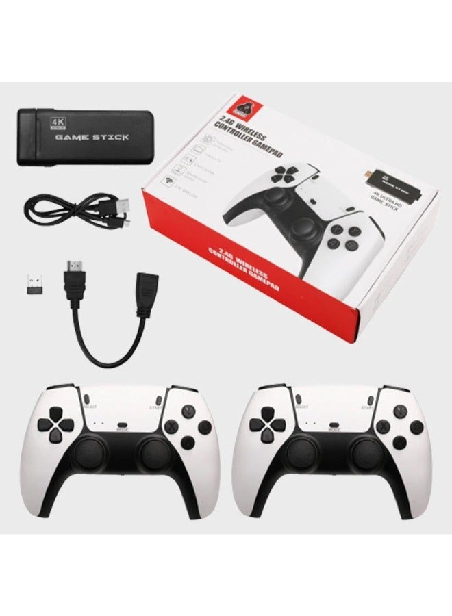 Retro Game Console 4K HDMI, Wireless Gaming Console, Vintage Arcade Game System, Plug & Play, 20,000 Games, PS1 Emulator, FC/GB/GBA, 2.4G Wireless Controllers, High-Definition, M8 Pro, Multi-Region  - Image 1
