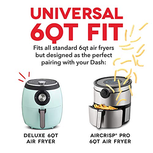 DASH DFAF450UP1 Air Fryer, Deluxe, Accessory Bundle - Image 4
