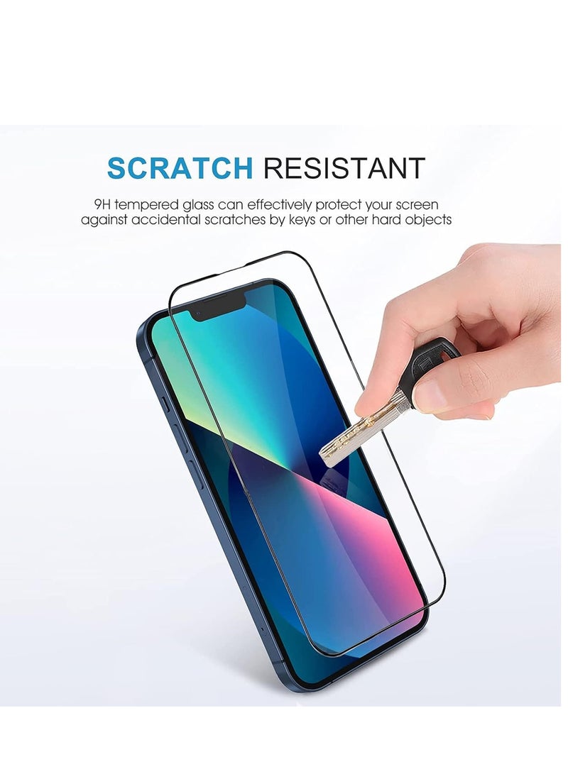Denx 9D glass screen protector for Apple iPhone 13/13pro, clear - Image 2