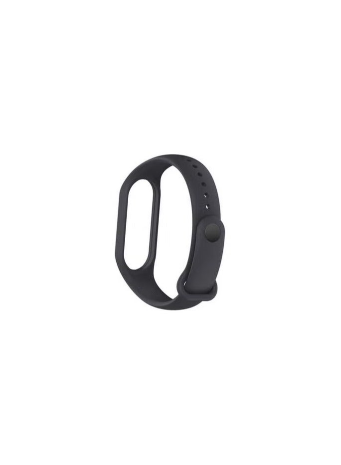 CATANES Xiaomi Mi Band 7 Replacement Strap Soft Silicone Watch Band Sport Wristband Bracelet Compatible with Mi Band 7 Smart Fitness Tracker 2022 Release Dark Grey - Image 2