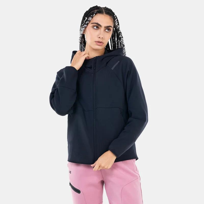 UNDER ARMOUR Women's Unstoppable Fleece Full-Zip Hoodie