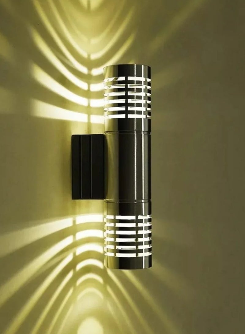 مصباح حائط LED أبيض دافئ بقوة 6 وات، للأعلى والأسفل، مناسب لغرف النوم والفنادق وغرف المعيشة والمطابخ - Image 2