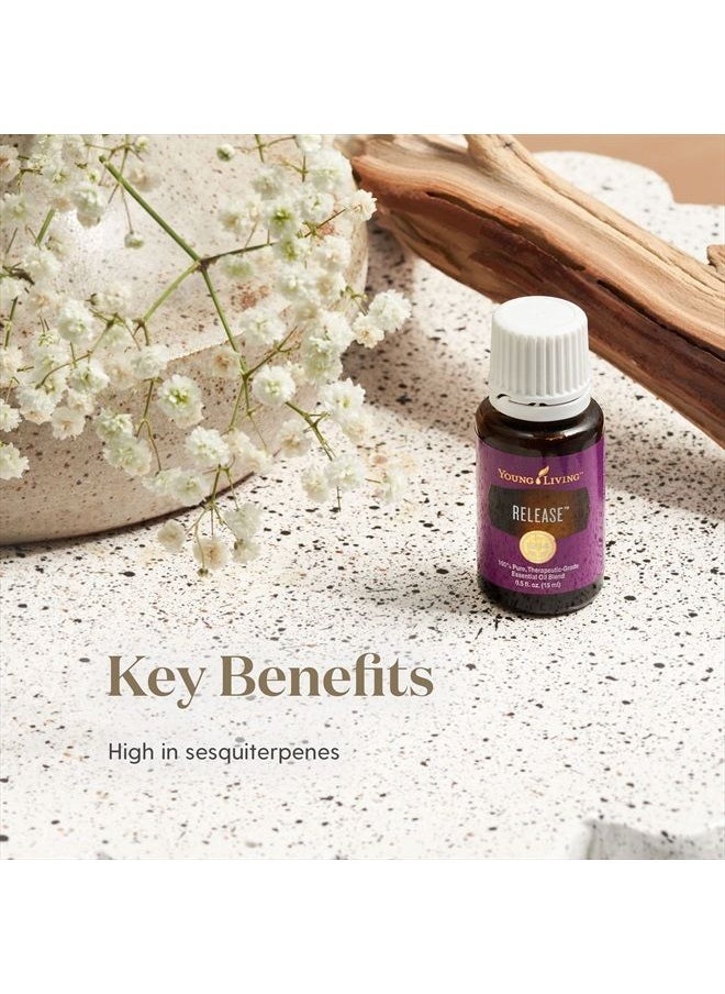 Young Living Release Essential Oil 15ml - Soothing Aromatherapy - Support Emotional Release & Letting Go - Topical & Aromatic - Find Relief and Renewal  - Image 4