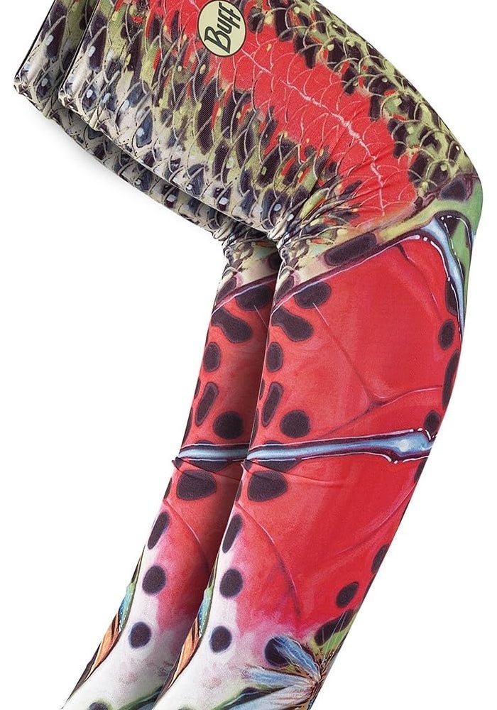 BUFF UV Arm Sleeves - Rainbow Royal, Medium/Large