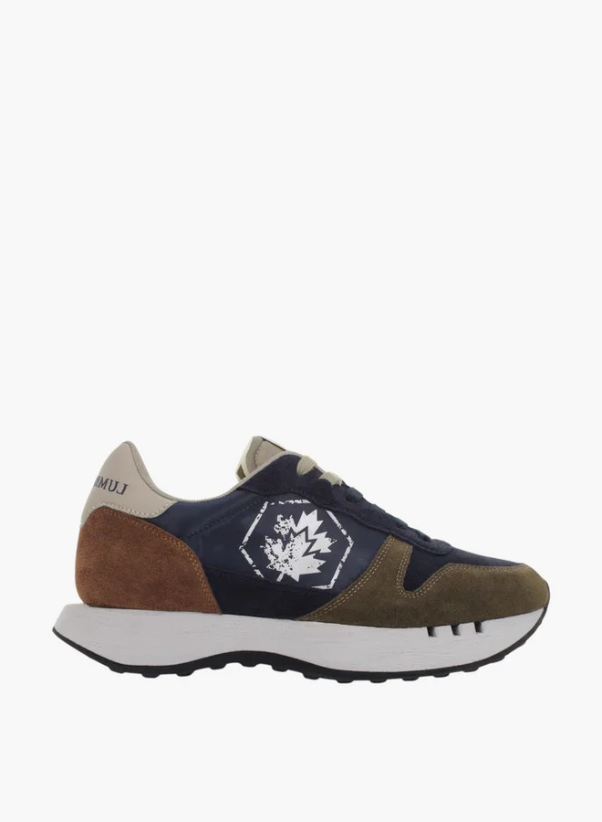 LUMBERJACK Men's Colourblock Lace-Up Sneakers