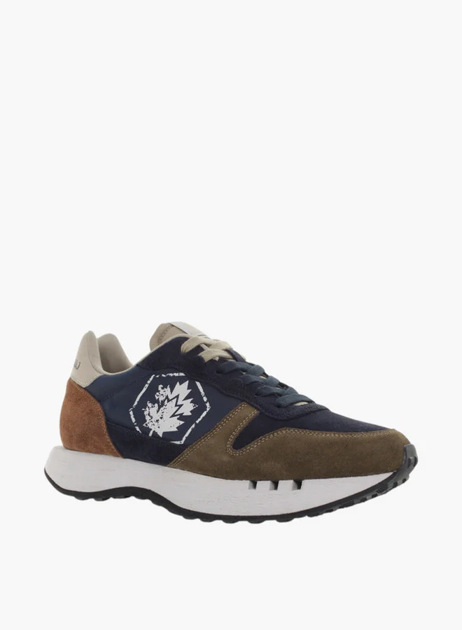 LUMBERJACK Men's Colourblock Lace-Up Sneakers