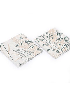 snooze Pillowcases set, 2 pcs, 50*70 cm, Breeze green design  - Image 4