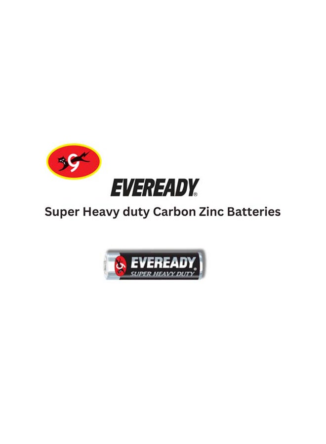 Eveready Super Heavy Duty Zinc AA Batteries – Pack of 6 - Image 4