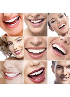 1 Pair False Teeth Veneers Top and Bottom Instant Veneers Fake Teeth White Dentures Instant Smile Veneers Cosmetic Teeth Whitening Temporary Prosthesis Teeth with Thermal Beads for Men Women Adult - pzsku/ZBEE4884EBC6198DC9271Z/45/_/1715675666/8d657a4d-e961-4159-afa2-0ab1d1093d24